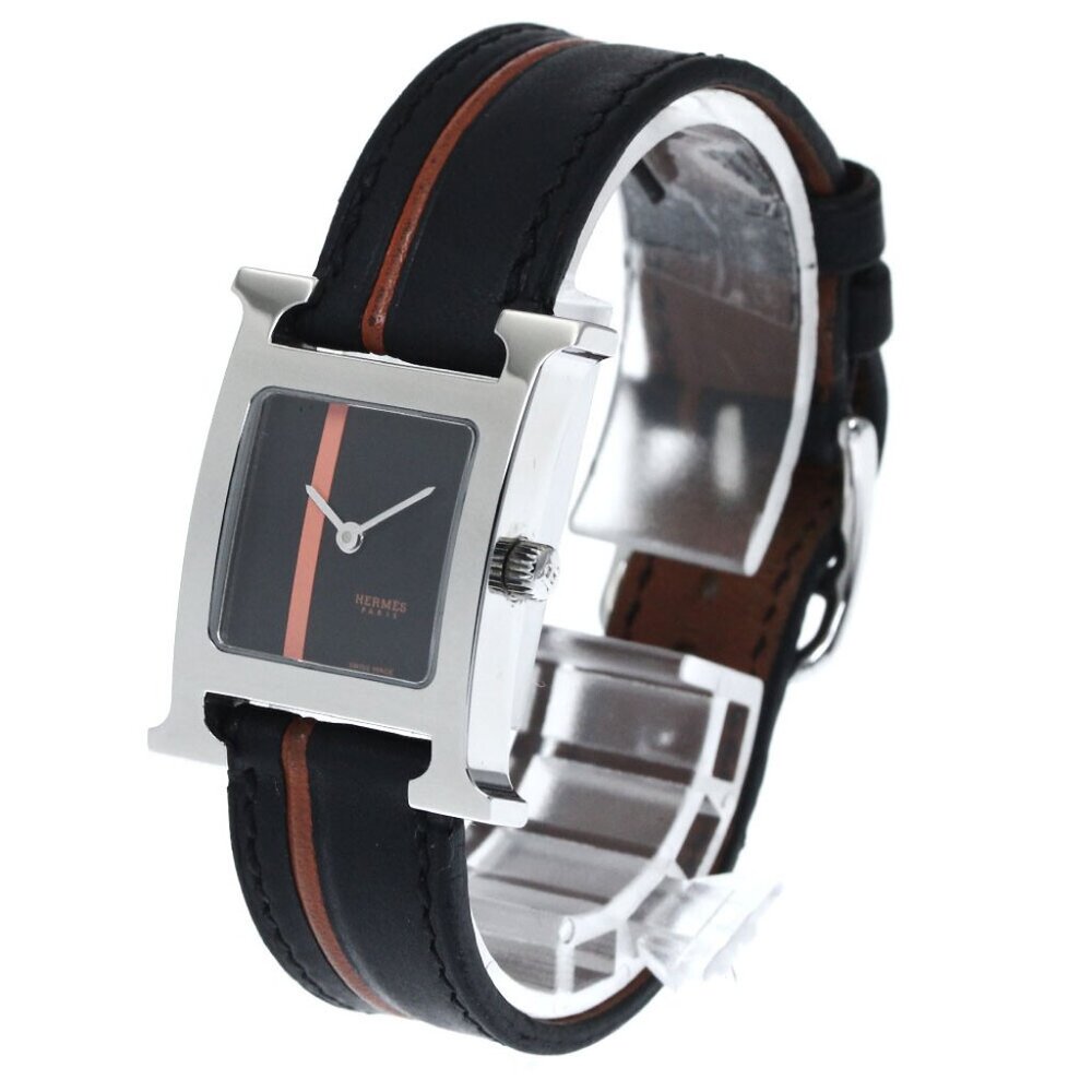 HERMES H watch black Dial Quartz Ladies Watch_880848 - Picture 3 of 7